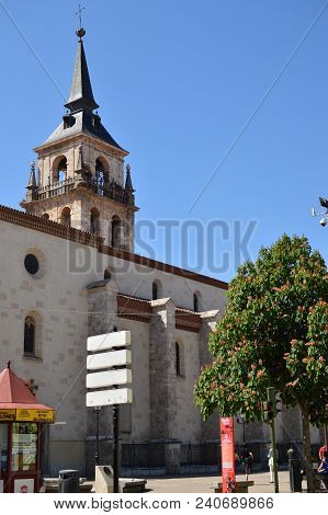 Bell Tower Of Alcala De Henares Cathedral. Architecture Travel History. May 5, 2018. Alcala De Henar