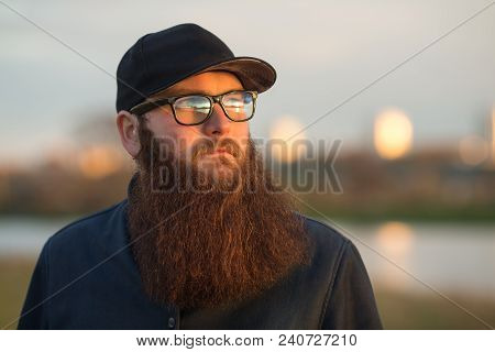 Bearded Man Real Life Image \u0026 Photo 