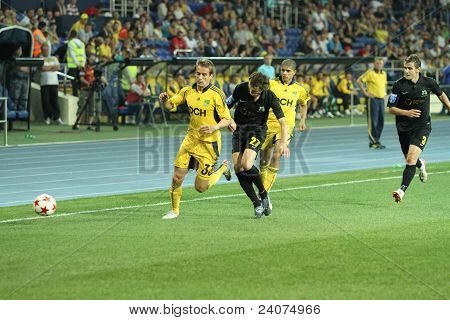 FC Metalist Vs Pfc Oleksandria fotbollsmatch