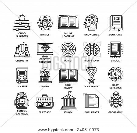 School Education, University. Study, Learning Process. Oline Lessons, Tutorial. Student Knowledge. H
