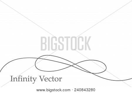 Infinity Solid Lines Vector & Photo (Free Trial) | Bigstock
