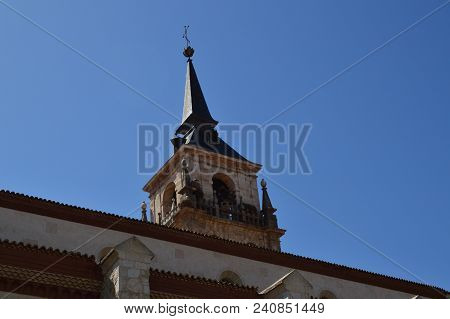 Bell Tower Of Alcala De Henares Cathedral. Architecture Travel History. May 5, 2018. Alcala De Henar