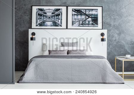 Simple Hotel Room Interior
