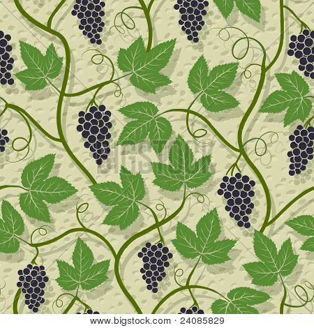 Druva sömlösa mönster