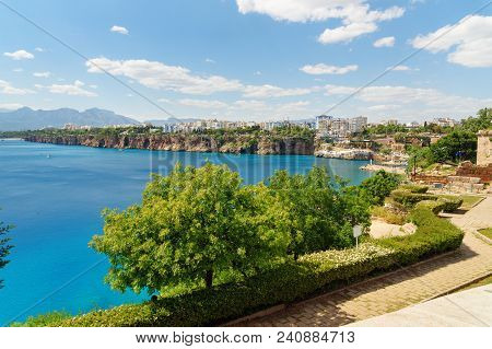View Of Konyaalti District In Antalya. Turkey