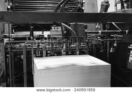 Printer ink machine rotary printing factory