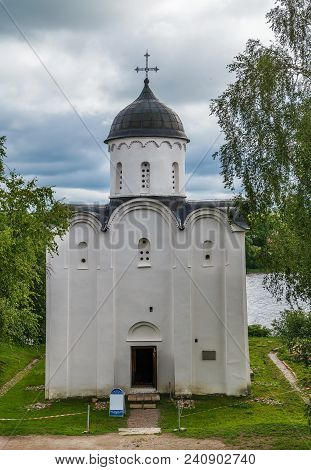 St. George Church In Staraya Ladoga, Volkhovsky District, Leningrad Oblast, Russia Is One Of The Old