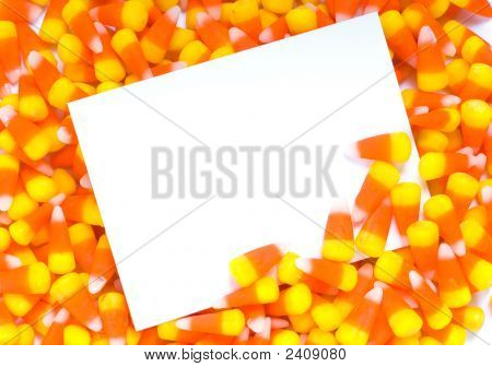 Candy Corn Notecard