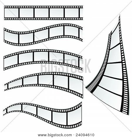 Filmový pás vektorové ilustrace
