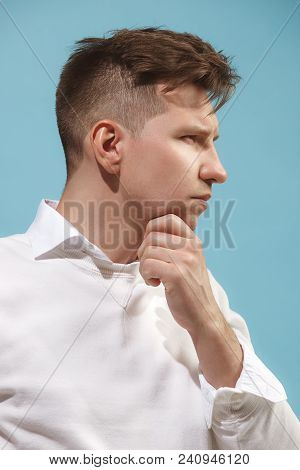 I Am Tired Of Everything. Sad Man. Boring, Dull, Tedious Concept. Young Emotional Man. Human Emotion