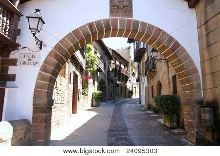 Poble Espanyol, spanisches Dorf in Barcelona, Spanien