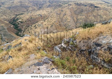 View From The Ruins Of The Greek - Roman City Of The 3rd Century Bc - The 8th Century Ad Hippus - Su