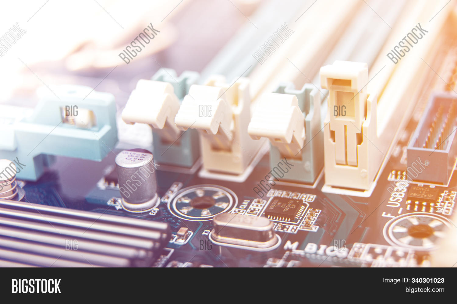 Modern Printed Circuit Image Photo Free Trial Bigstock
