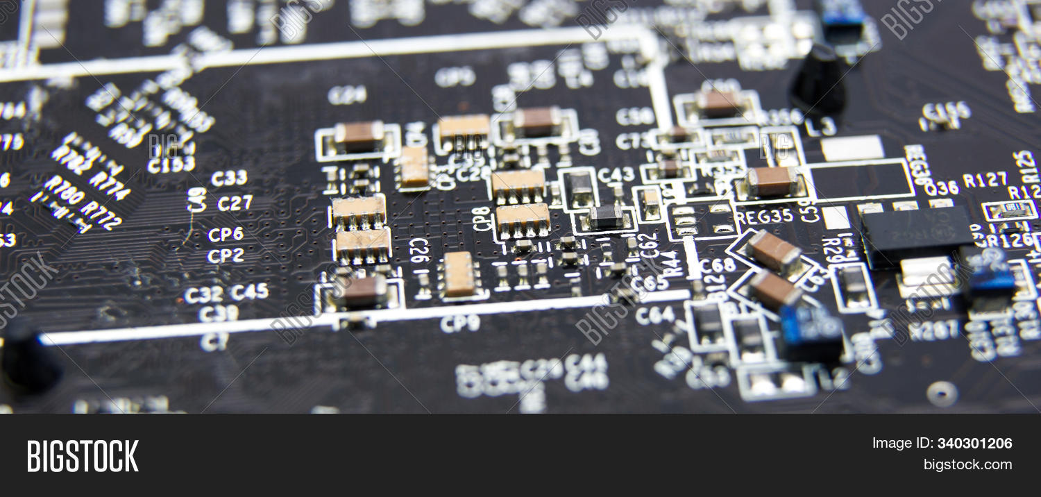 Modern Printed Circuit Image Photo Free Trial Bigstock