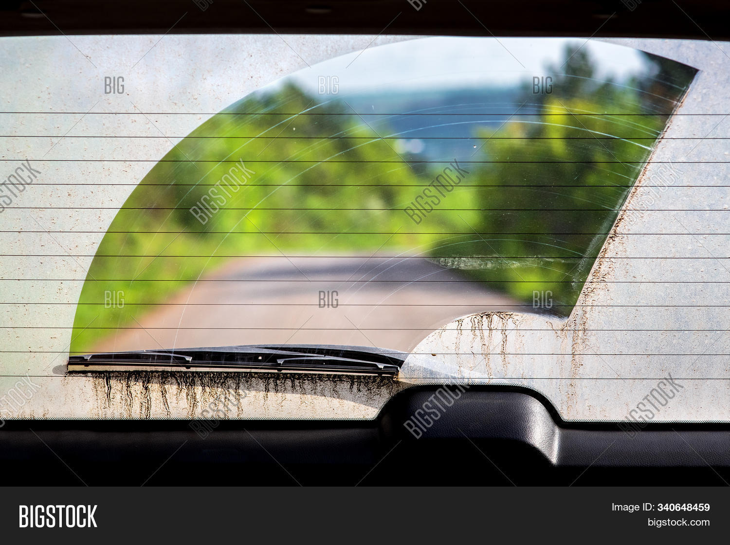 Dirty Car Rear Window Image & Photo (Free Trial) Bigstock