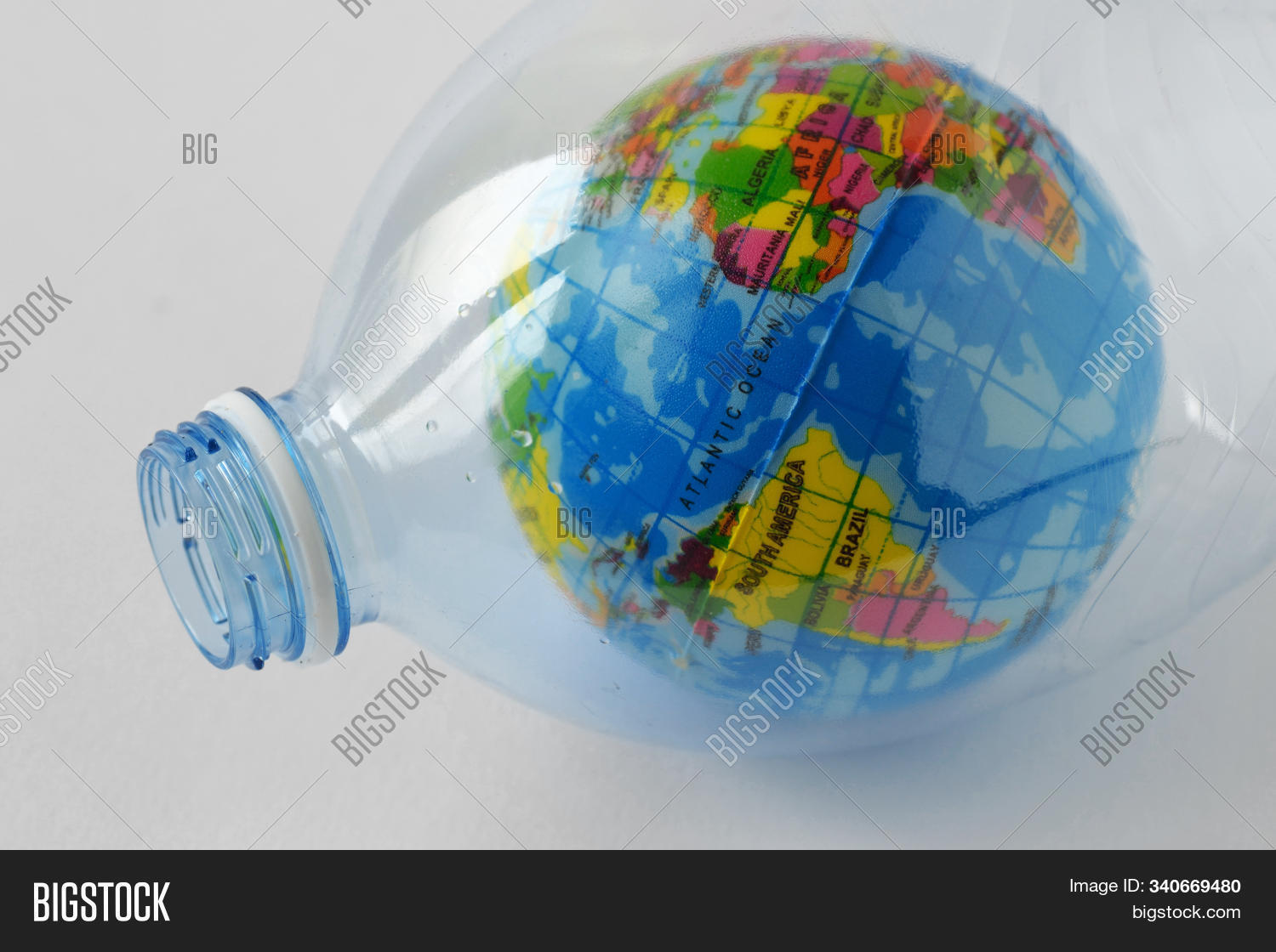 Earth Globe Plastic Image & Photo (Free Trial) Bigstock