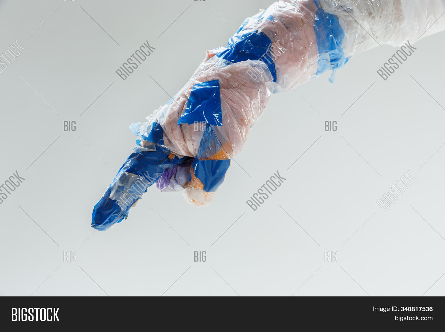 Big Plastic Hand Made Image & Photo (Free Trial) Bigstock