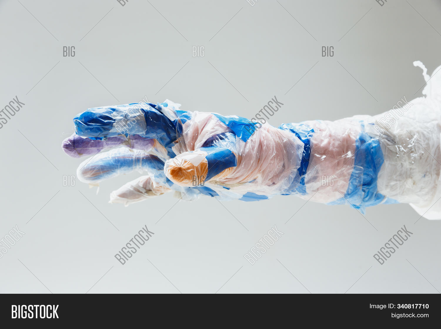 Big Plastic Hand Made Image & Photo (Free Trial) Bigstock