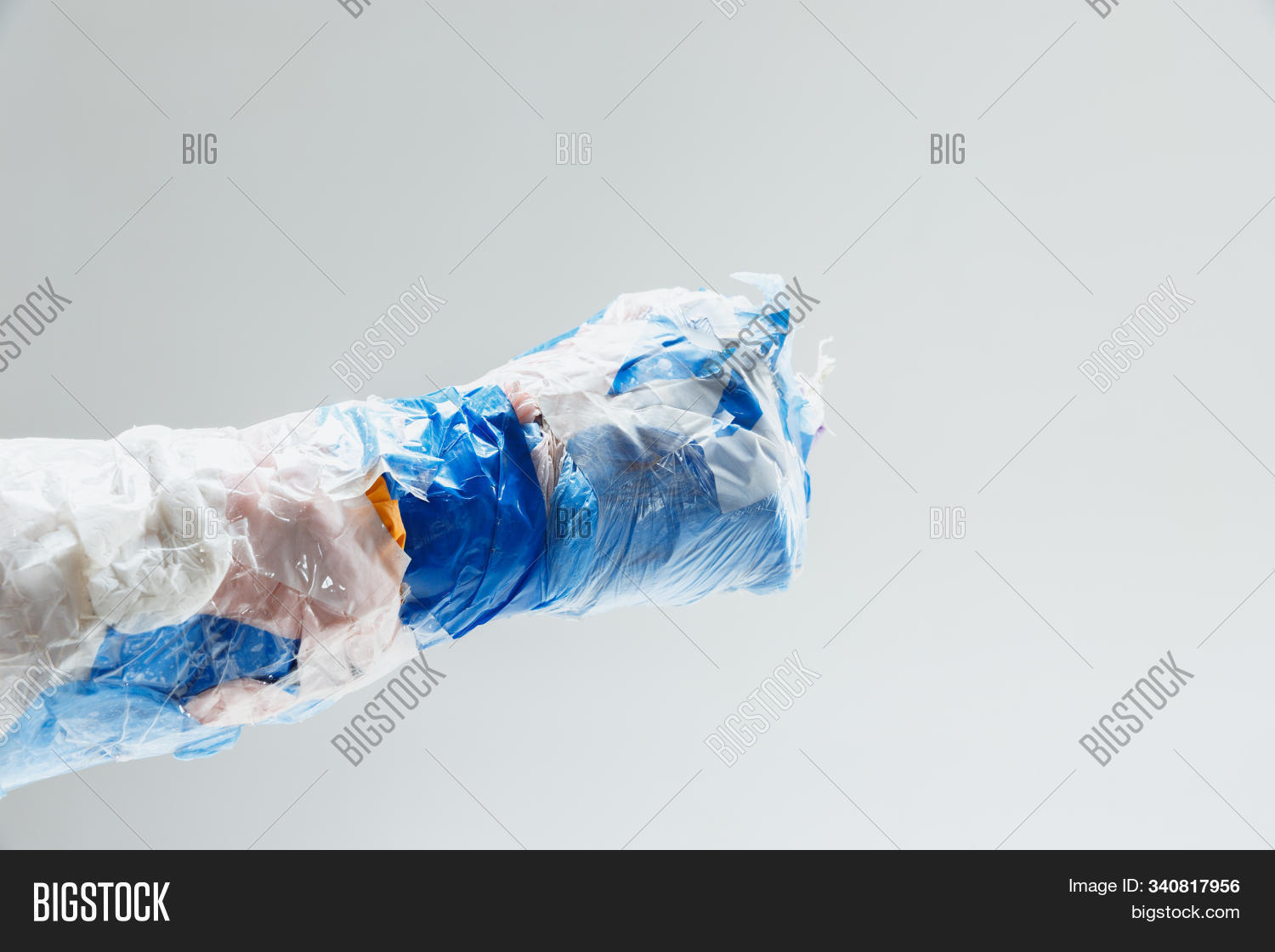 Big Plastic Hand Made Image & Photo (Free Trial) Bigstock