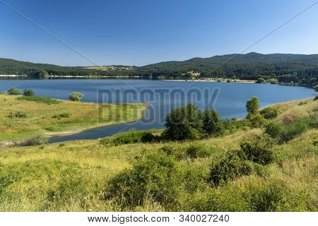 Summer Landscape Along The Road To Camigliatello Silano, Cosenza, Calabria, Italy, In The Sila Natur