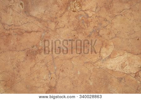 Blur Close-up Pattern Of Marble Is A Beautiful Background. Have Some Hole And Small Noise.