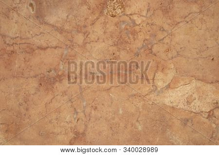 Blur Close-up Pattern Of Marble Is A Beautiful Background. Have Some Hole And Small Noise.