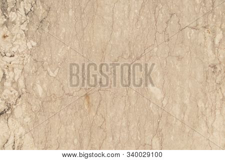 Blur Close-up Pattern Of Marble Is A Beautiful Background. Have Some Hole And Small Noise.