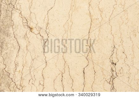 Blur Close-up Pattern Of Marble Is A Beautiful Background. Have Some Hole And Small Noise.