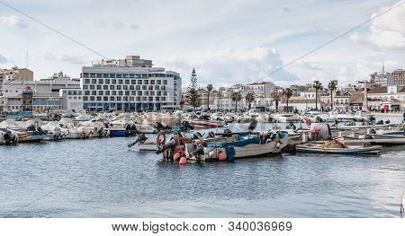 View Of The Marina  Of Faro, Portugal