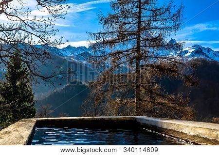 Il Monviso, A Mountain In The Cottian Alps That Has Become A Unesco Heritage Site