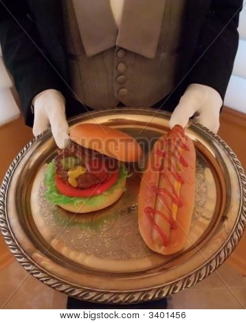 Kelner na grill