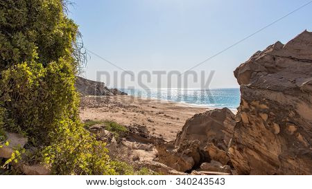 The Beach Of Chabahar Free Zone In Iran