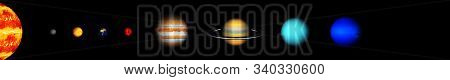 Our Eight Planets Of The Solar System