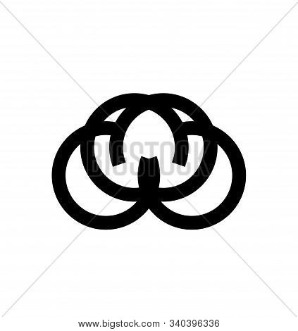 Simple Coco, Cuc, Cccc Initials Circle Shape Logo