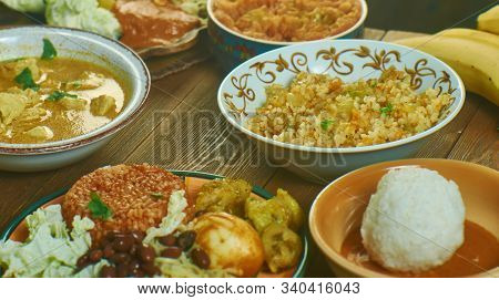 Ghanaian Assorted  Cuisine