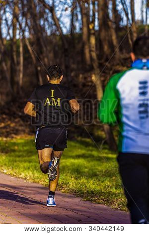 15-dec 2019 Semi-marathon Competition In Romania, Arges, Pitesti (pe Arges Jos) 5Th Edition.