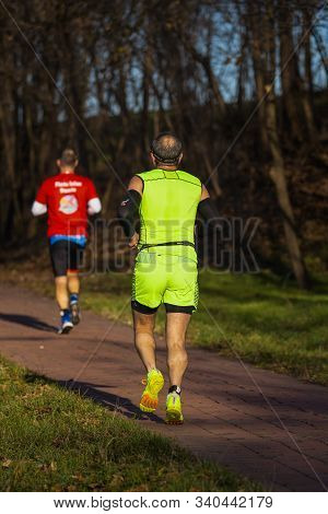 15-dec 2019 Semi-marathon Competition In Romania, Arges, Pitesti (pe Arges Jos) 5Th Edition.