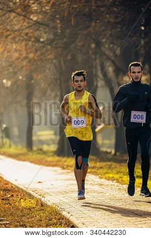 15-dec 2019 Semi-marathon Competition In Romania, Arges, Pitesti (pe Arges Jos) 5Th Edition.