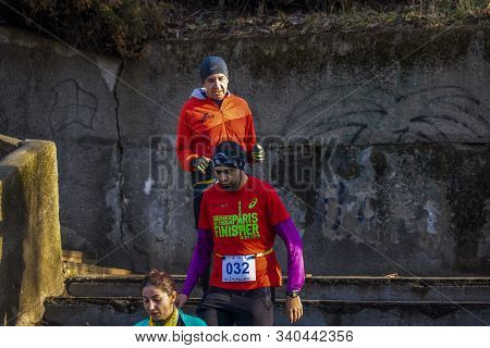 15-dec 2019 Semi-marathon Competition In Romania, Arges, Pitesti (pe Arges Jos) 5Th Edition.