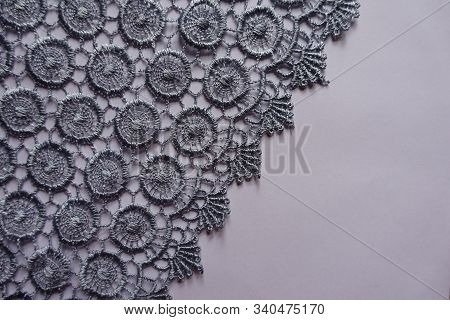 View Of Edge Of Grey Lace From Above
