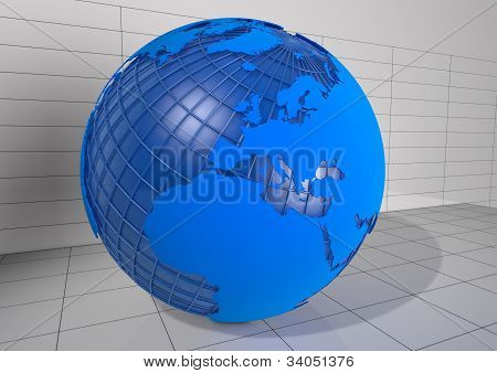 3D 지구 렌더링 상세