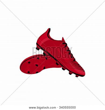 Soccer Shoes Symbol Icon Vector Design Inspirations