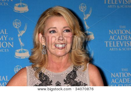 LOS ANGELES - JUN 17:  Melody Thomas Scott arrives at the 2012 Daytime Creative Emmy Awards at Westin Bonaventure Hotel on June 17, 2012 in Los Angeles, CA