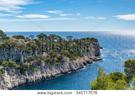 French Fjords, Calanques National Park, Calanque D En Vau Bay, Cassis, Azure Coast Of Provence