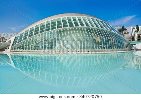 Modern Architecture in the City of Arts and Sciences - Valencia Spain