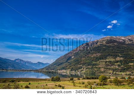 View Of Lake Plav (plavsko Jezero) - Montenegro, Europe