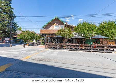 Belgrano Argentina December 10 One Of The Many Restaurants In German Style In Belgrano Village. Shoo