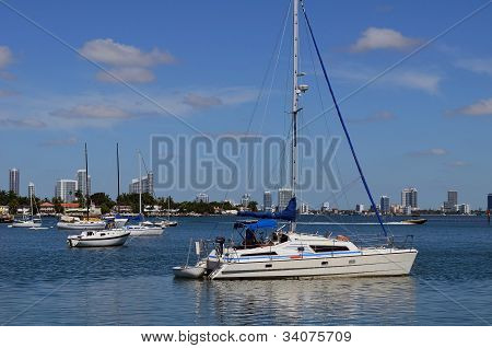 Catamaran de vela