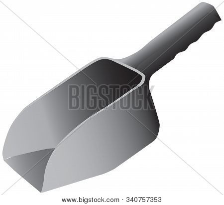 Plastic Scoop For Measuring Feed Pet. Large Measuring Scoop