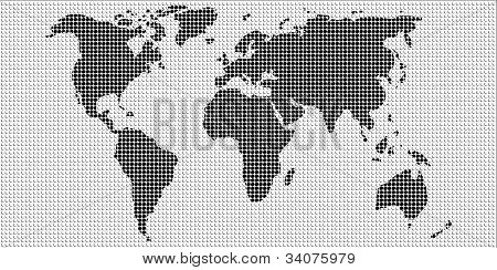 Global Map Of World